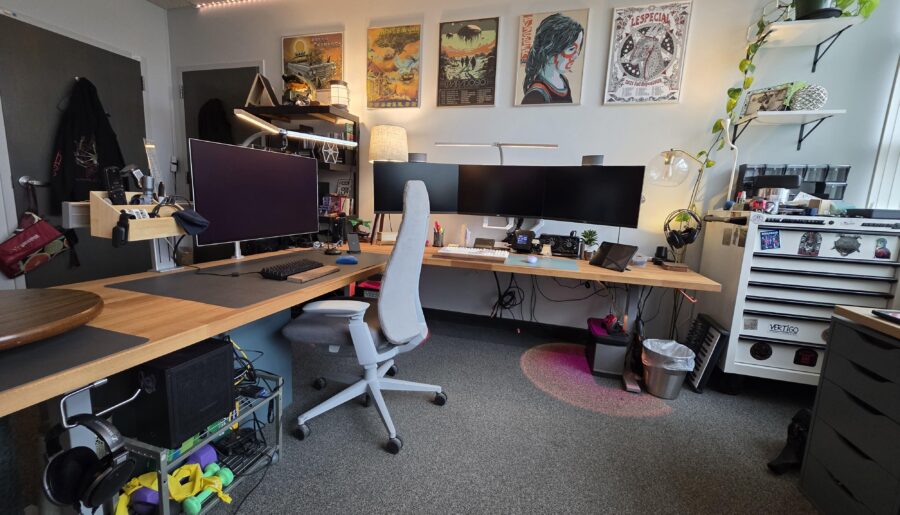 Finally did some spring cleaning.