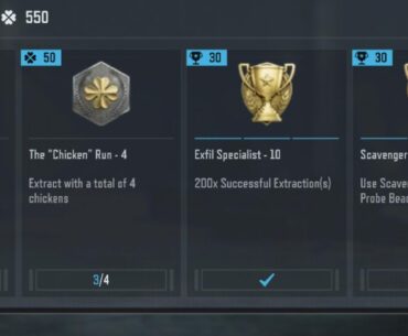 Achievement missions