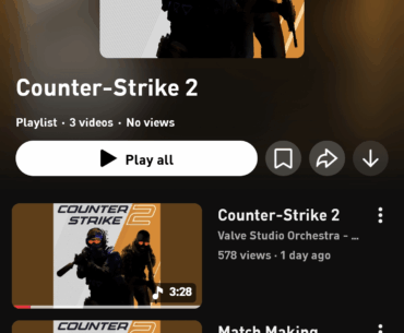 valve uploaded the cs2 soundtrack to YouTube