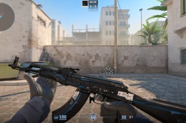 Made a clean AK-47 skin called “Cold Signal” – trying a minimal approach