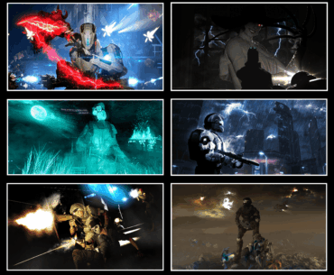 Multi Video Game Fanart Collage - Artwork By Me