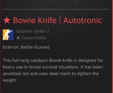 Trading these 4 skins for a knife 🗡️