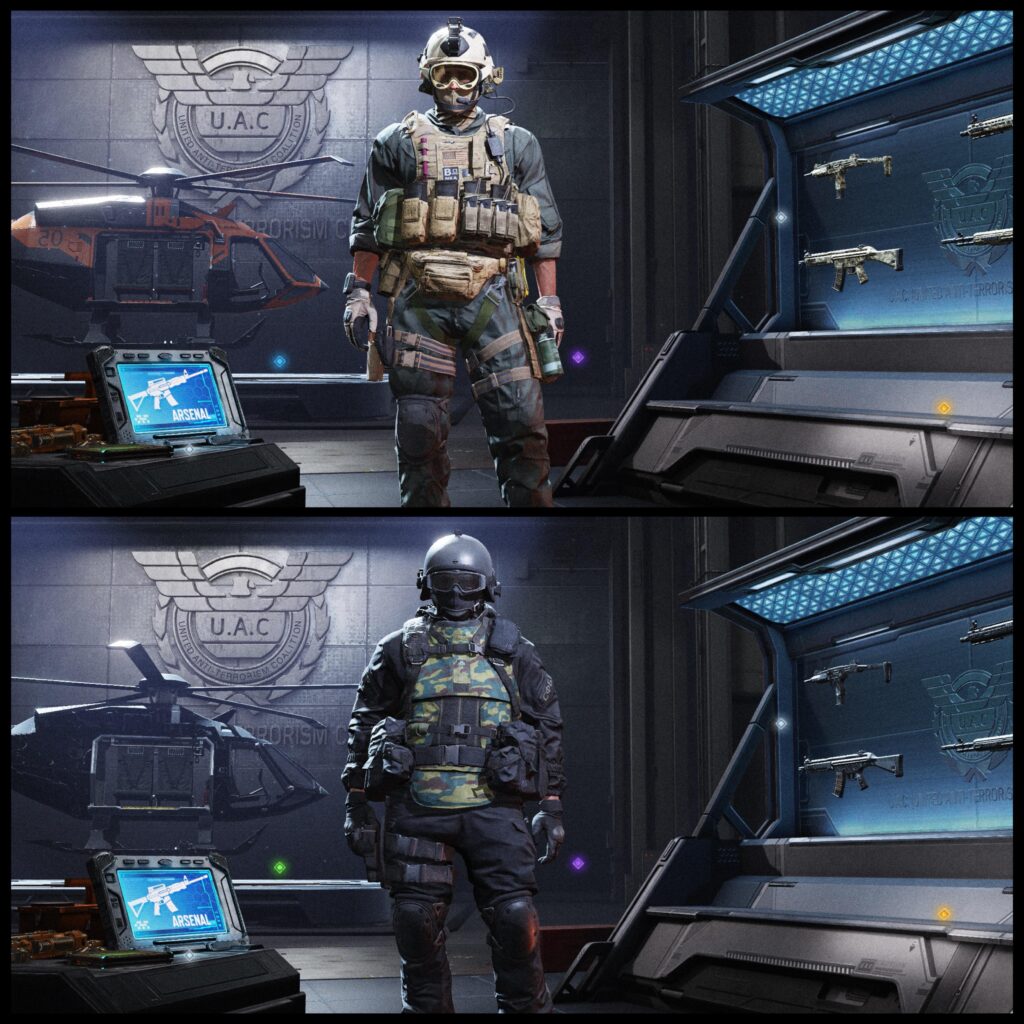 We need a balance of military and colored content in CODM…