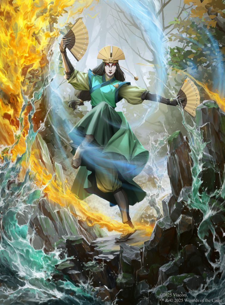 Avatar Kyoshi (Avatar: The Last Airbender) - art by Thanh Tuan