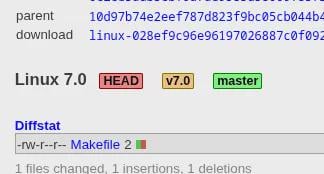 Linux 7.0 released with new hardware support, optimizations & self-healing XFS