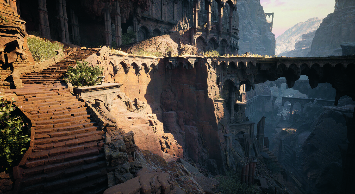 3D models of bridges and a cathederal