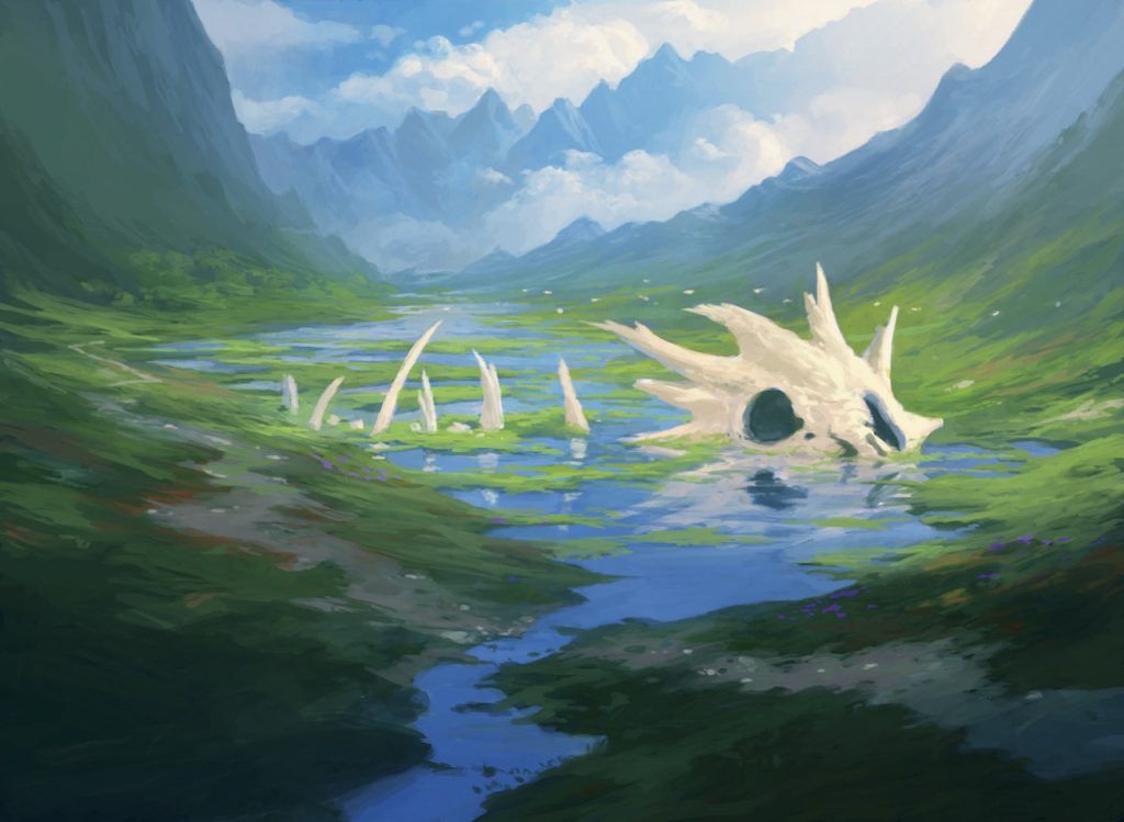 Flooded Strand - Illustration by Andreas Rocha