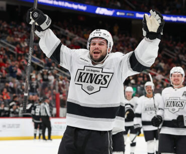 Approaching 20 games in, it's been a mutual feeling of Live, Laught, Love between Scott Laughton and the LA Kings