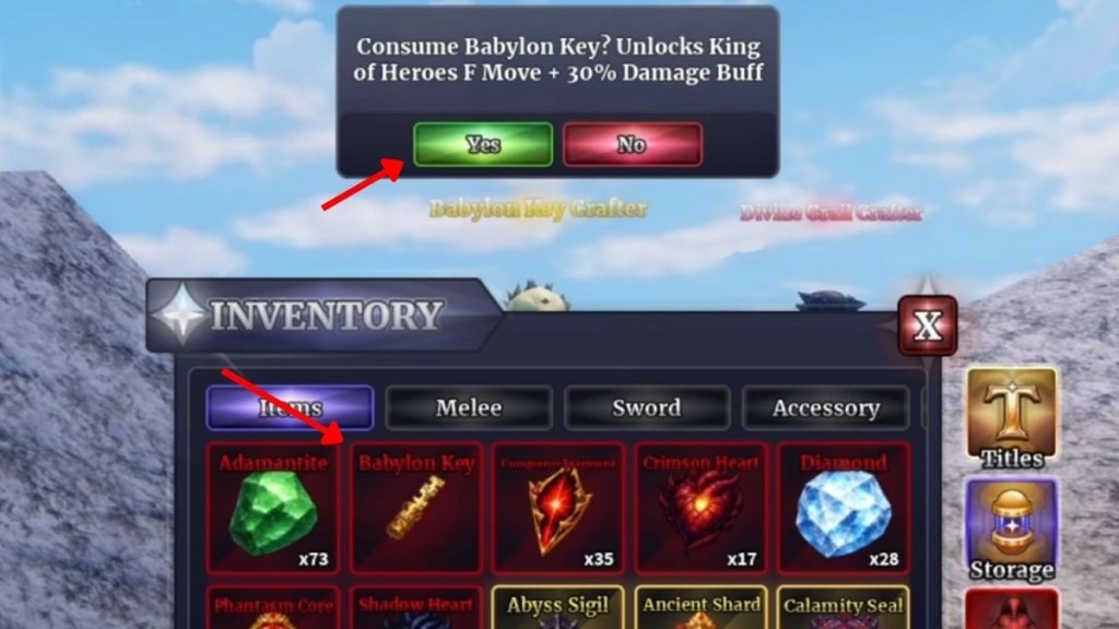 How to Use Babylon Key in Sailor Piece