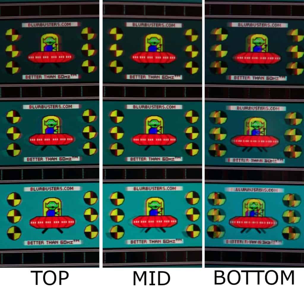 KTC H32P22P Strobe Crosstalk 120Hz