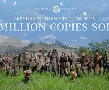 "Thank you to every Greymane": Crimson Desert shows no signs of slowing down, topping over 5 million sales within a month