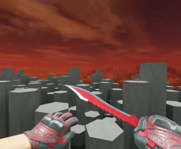 Fully themed out my inventory to black/red/blood splatter