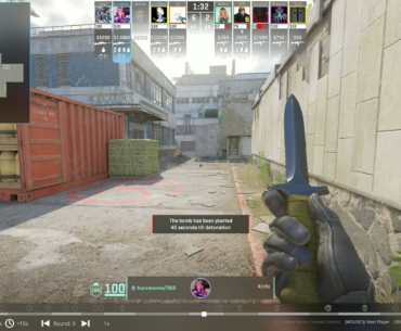 1v4 defuse on cache with a recreation of s1mple's iconic clutch
