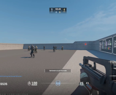 Glock and Famas 3 Round Burst Fire All at Once (Video Attached)