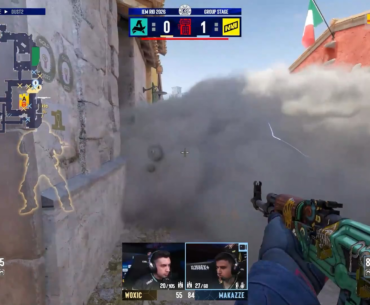 Unexpected knife kill in the 1v1 from Makazze