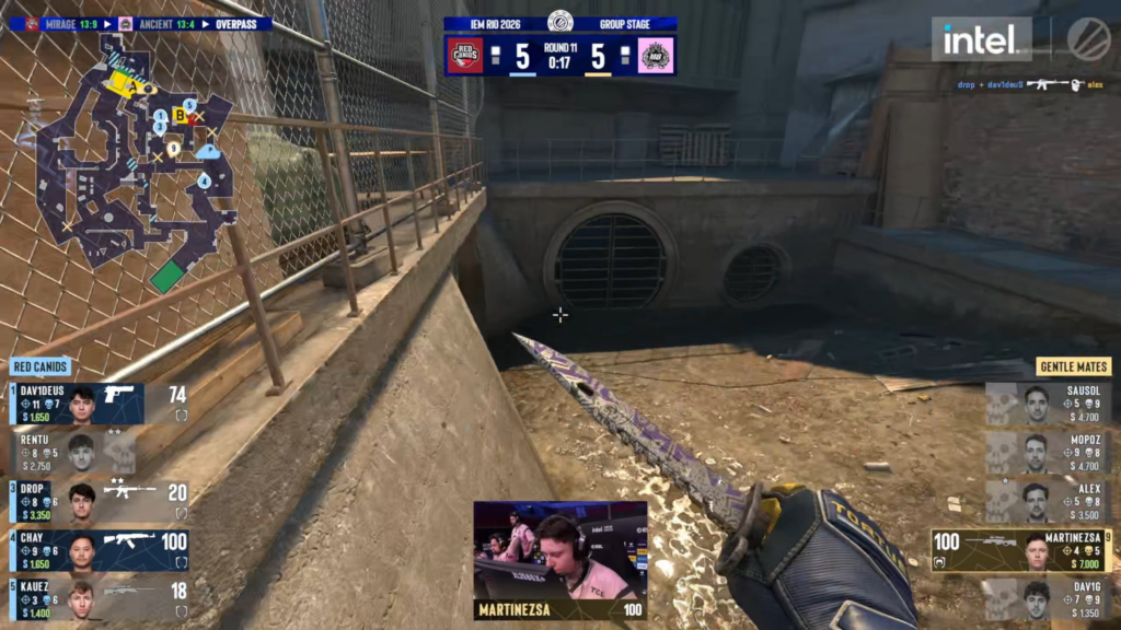 Happenings on Red Canids v Gentle Mates