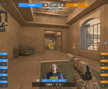 BlameF - 1v4 pistol round Ace (with knife kill) [BIG vs. Magic - HLC Belgrade Semi-final]