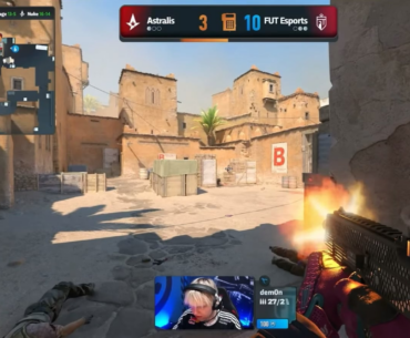 Demon gets a Mid-air USP kill on Phzy.