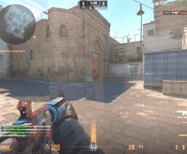 Me having fun on a faceit match with a leaver 🤣