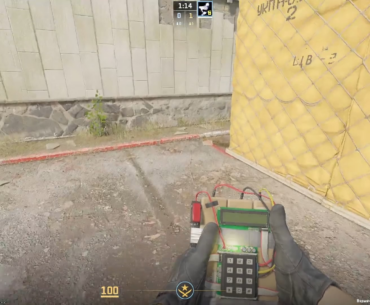 On new Cache, you can save guns LITERALLY in plant.