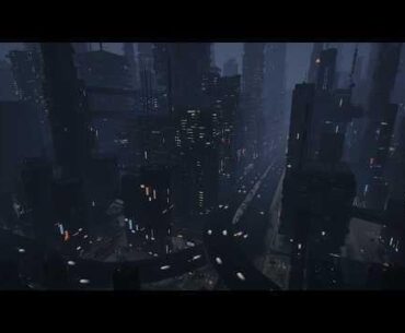I'm building a procedurally generated Cyberpunk City in Unreal Engine.