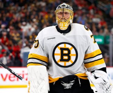 Bruins goalie Joonas Korpisalo made 33 saves against the Blue Jackets to pick up his 14th win of the season.