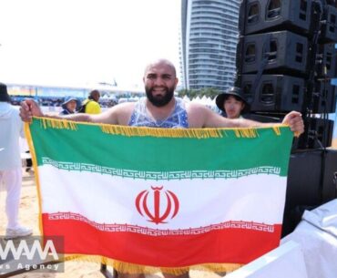 Iran Wins Shot Put Gold at 2026 Asian Beach Games