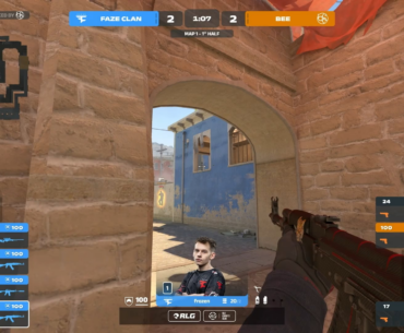 frozen & Twistzz got knifed in the same round vs BEE