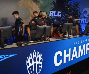 Frozen punches chair after loss