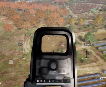One of those pubg only moments. Glider battle (eating shots) tried to pit maneuver, makes us both crash, offs himself, and then almost get ran over by 2 cars at the same time, good times