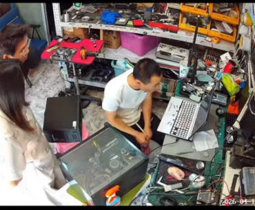 This lady wondered why her gaming laptop overheats while gaming.
