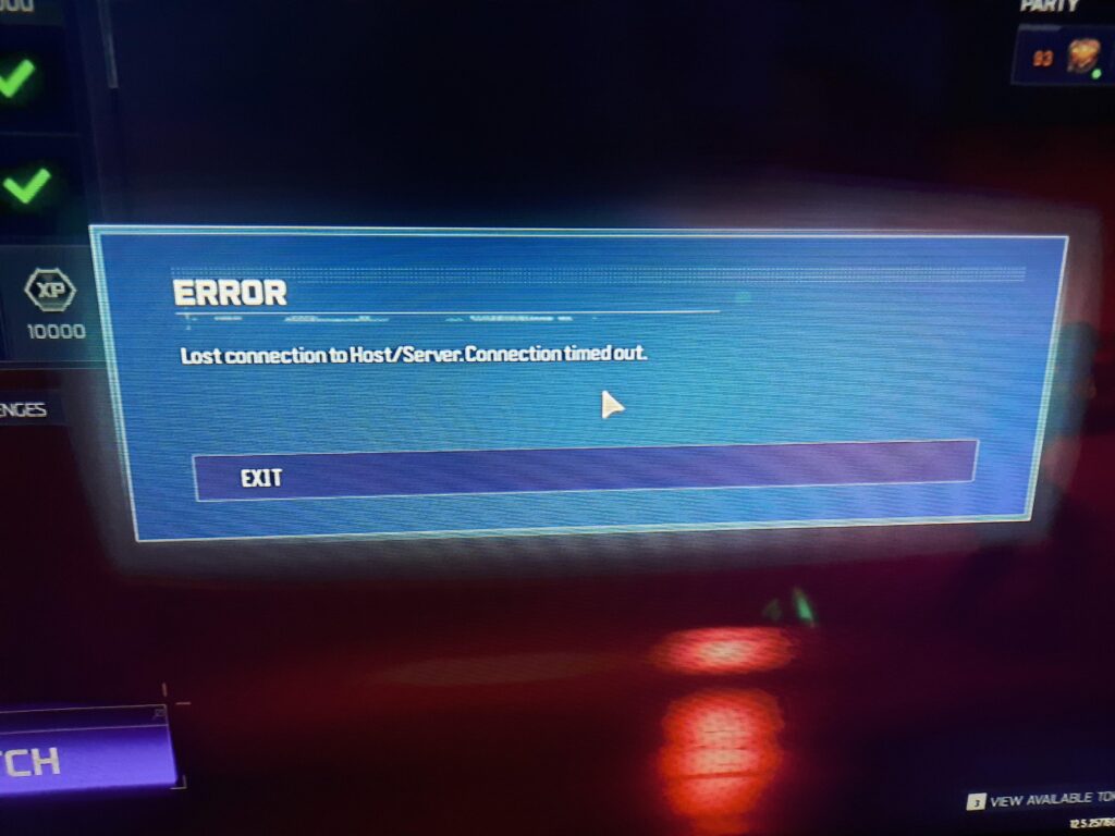 This happens in every match, what can be done?