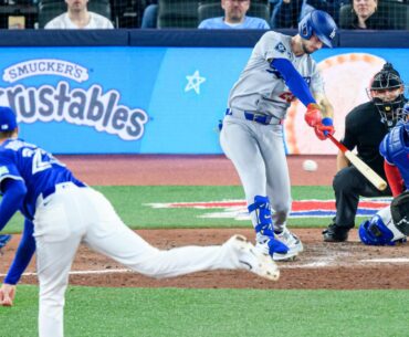 Yamamoto works 6 innings, Ohtani extends on-base streak to 42 games as Dodgers beat Blue Jays 4-1