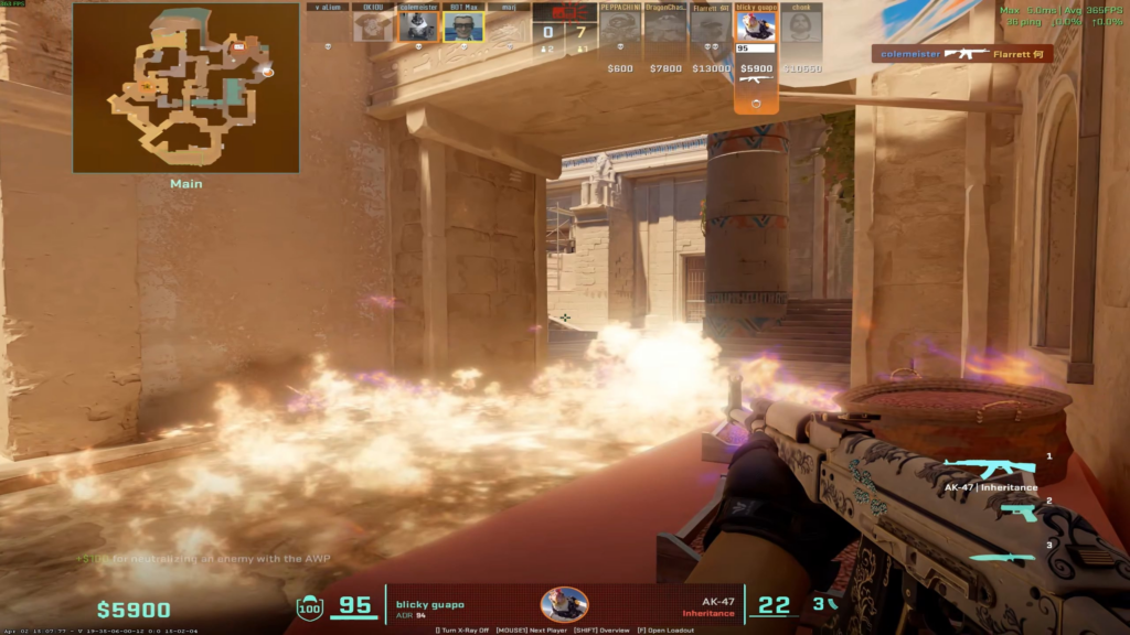 Accidentally pulled my nade out instead of my knife