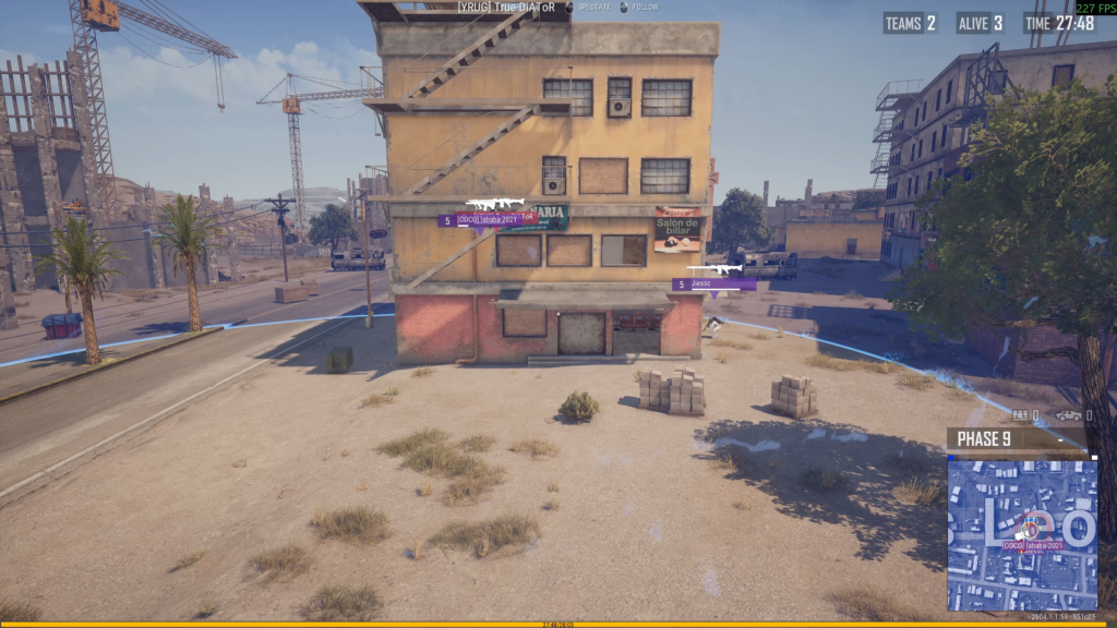 who won the chicken dinner?