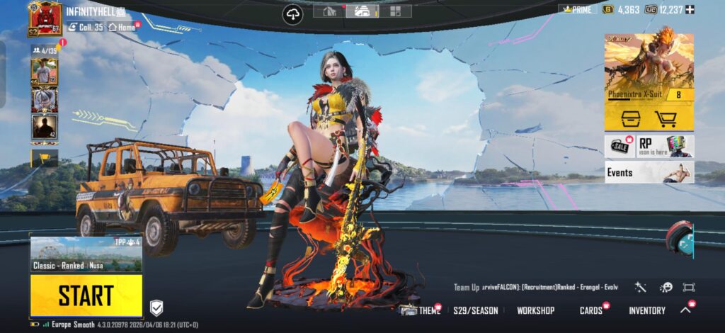 First level 6 gun (going for level 7 too)