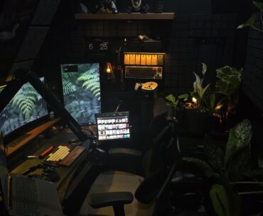 Certainly not a minimalist setup