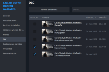 Can I erase warzone and keep only multiplayer and the survival mode?