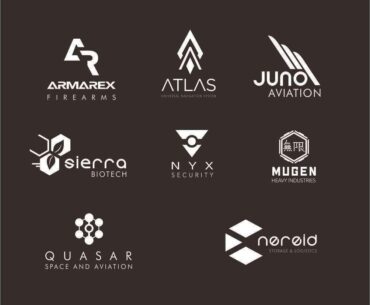 So I've made some random cyberpunk corporation logo.