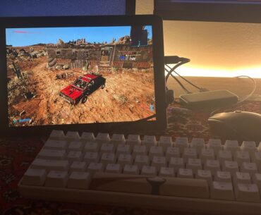 i managed to get cyberpunk to run on a Microsoft Surface Go tablet from 2019