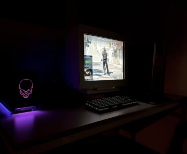 2 PC setups, one loadout each for T and CT, one game...