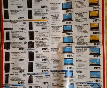 Found a Microcenter flyer from 2014