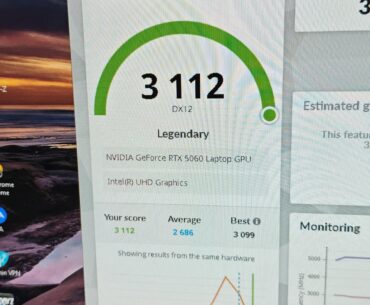 Recorde mundial quebrado rtx5060 mobile