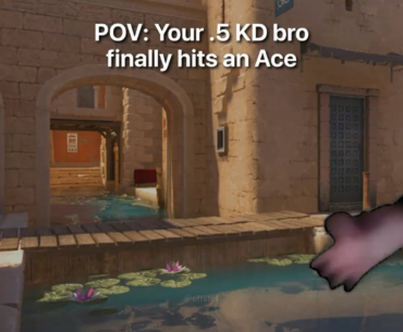 When bro FINALLY pops off