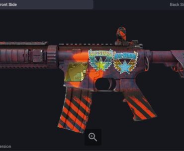 Trading M4 radiation Souvenir MW 0.12 All-stars s1mple