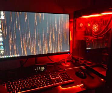 My setup now versus before