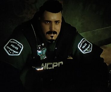 I'm taking the time to stare Menendez down for being an asshole to Barry