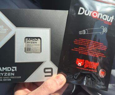 AMD Ryzen 9 9950X3D2 Dual Edition purchase & another 6g Thermal Grizzly Duronaut, boots 6800 1-1