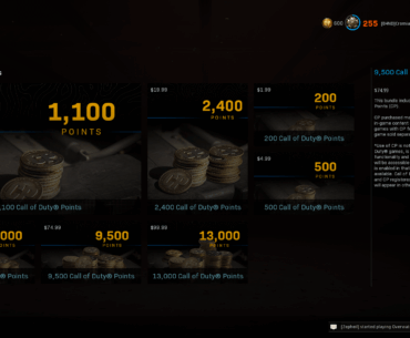 Vanguard items are gone