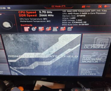 Which A-xmp should I have on for gaming?